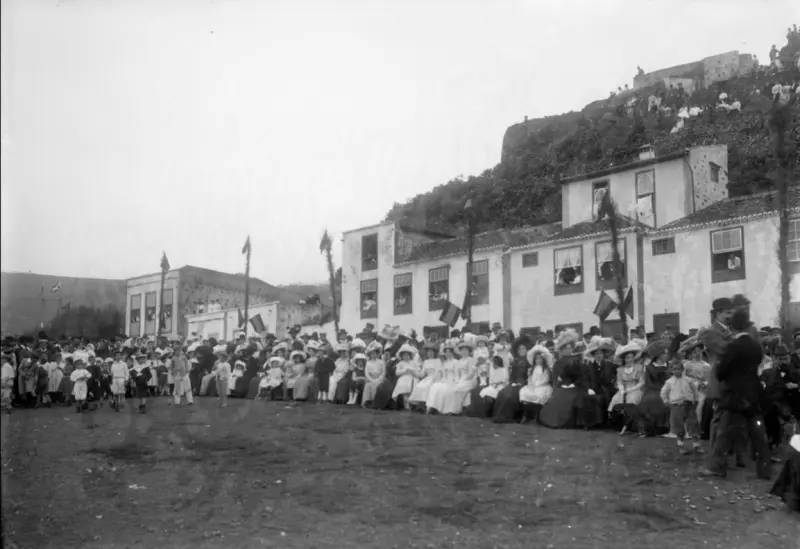 Las Explanadas - Visita de Alfonso XIII
